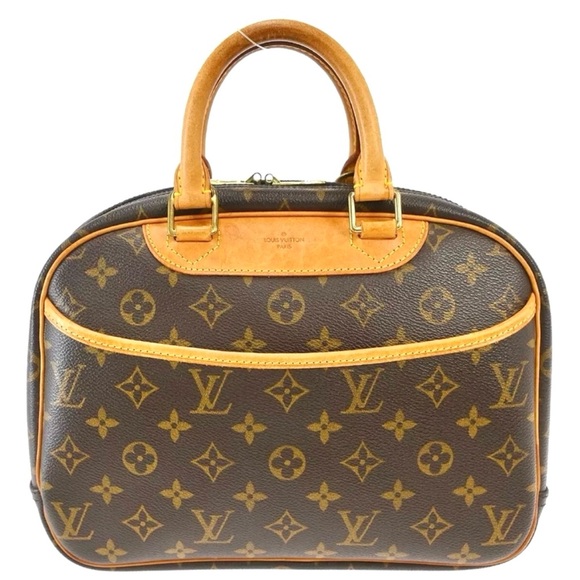 Authenticated Louis Vuitton Trouville Handbag Shoulder Bag Tote Purse - Picture 3 of 16